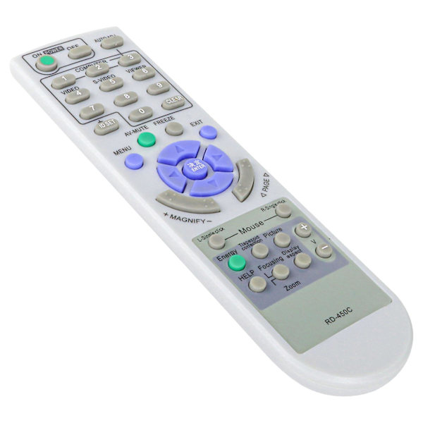 Ny fjernkontroll for NEC Projektor M260W M260X M300W M300WS M300X M300XS NP-M260W NP-M260X NP-M300W NP-M300X P350W P350X