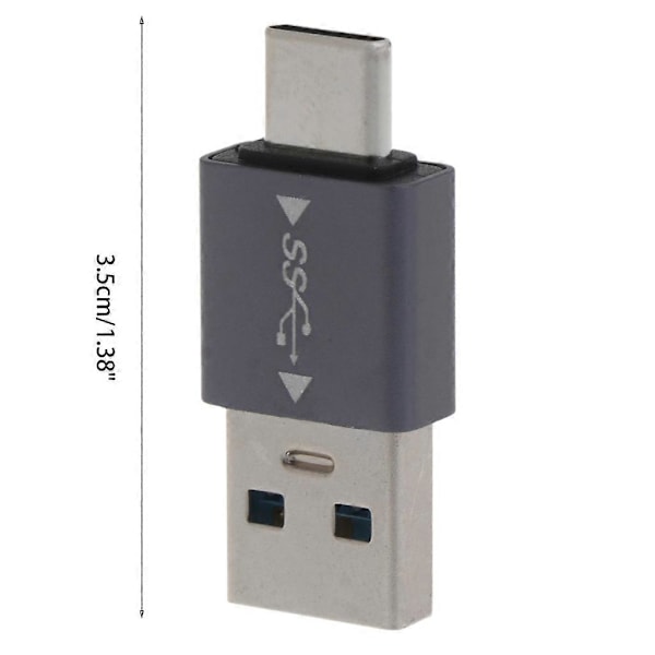 USB 3.0 - Type-C urossovitin kannettavan laturikaapelille, datan synkronointi, latausmuunnin, liitin, 10 Gbps nopeus, 2025. malli