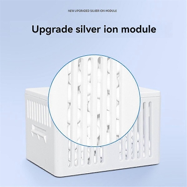 Silverjonmodul för Roborock Qrevo Curve /P20 Pro/ G20S Ultra Dammsugares Vattentank Långsam Frisättning Silver