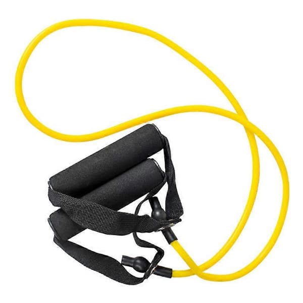 Modstandsrørbånd med bløde greb til mænd og kvinder, ideel til fysioterapi, styrketræning, muskeltoning, yoga, elastisk træning, 10 LBS