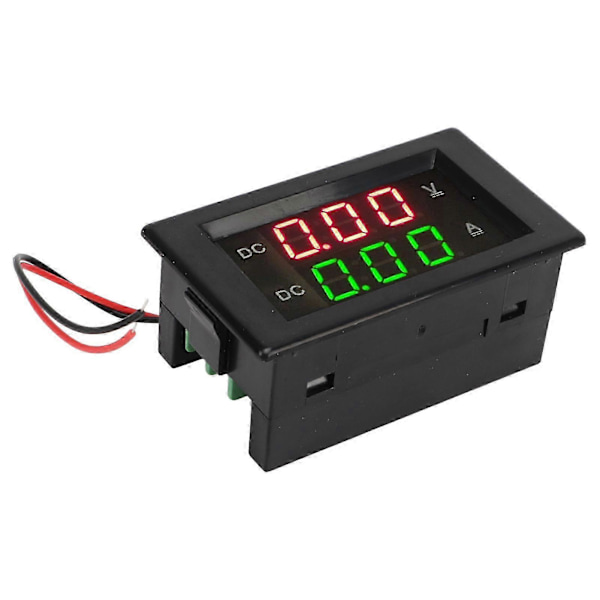 YB4835VA Digital Voltmeter Ammeter DC 600V 100A Decimalpunkts Automatisk Växling Dubbel Display Ström Voltmeter 2024THO