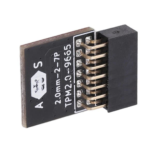 TPM 2.0 Modul LPC 14pin Fjernkort Krypteringssikkerhetskort Tilbehør for ASUS
