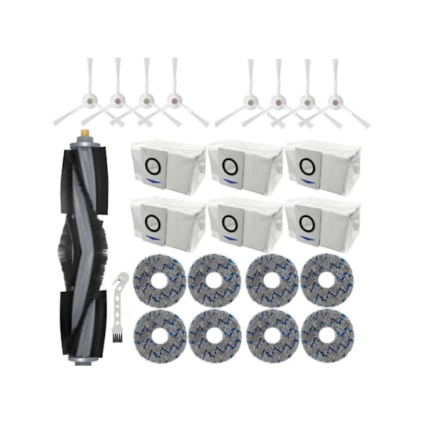 24 stk. Tilbehørssett for Deebot T20/T20MAX/T20PRO/X1 OMNI/T10 Omni/Turbo robotstøvsuger del
