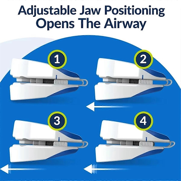 Justerbar Anti-Snarknings Munskydd Tandställning Sovande Anti-Snarkningsenheter Bruxism Snarkningsstoppare Förbättra Sömnen Snarkning