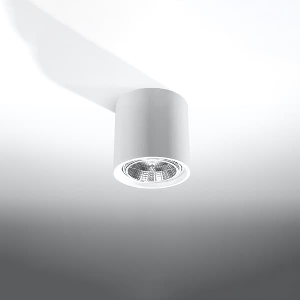GATO 1 GU10 ES111 WHITE CEILING LAMP LUMILO 08.189.41