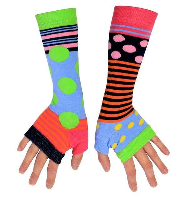 United Oddsocks Polka Dot Funky Armvarmere