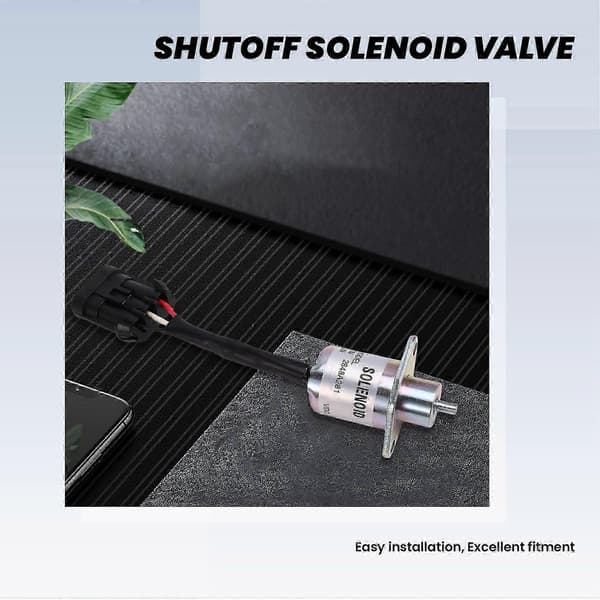 12V 2848A281 Stopp Drivstoff Avstengningssolenoidventil for 700-serien 2848A277