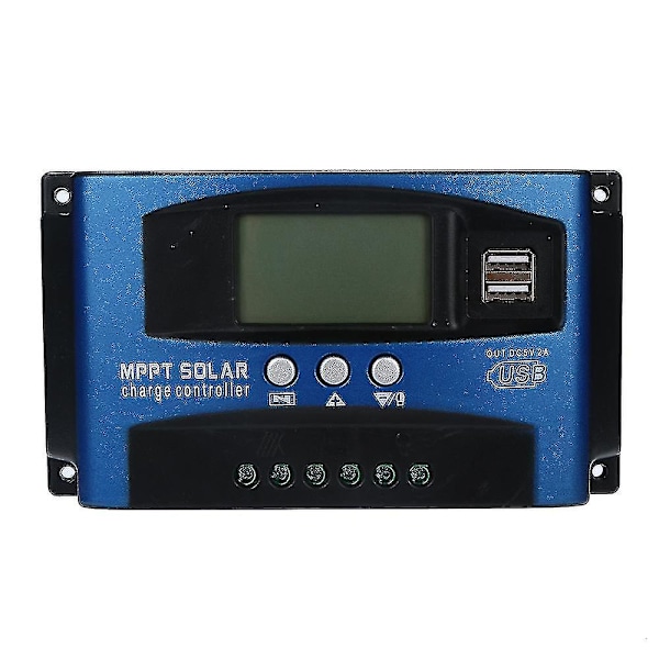 40A MPPT Solpanel Regulator Ladecontroller 12V/24V Auto Fokus Sporing