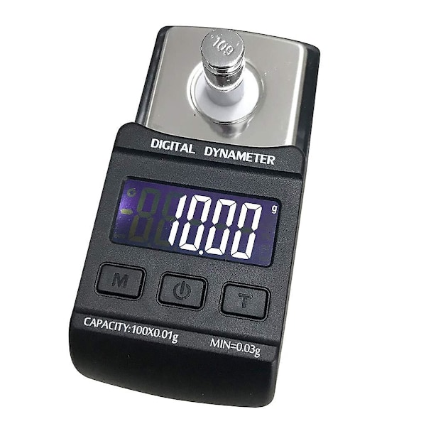 Ammattimainen tarkka digitaalinen levysoittimen voimamittari neulapainomittari LCD-taustavalolla 100G/0.0