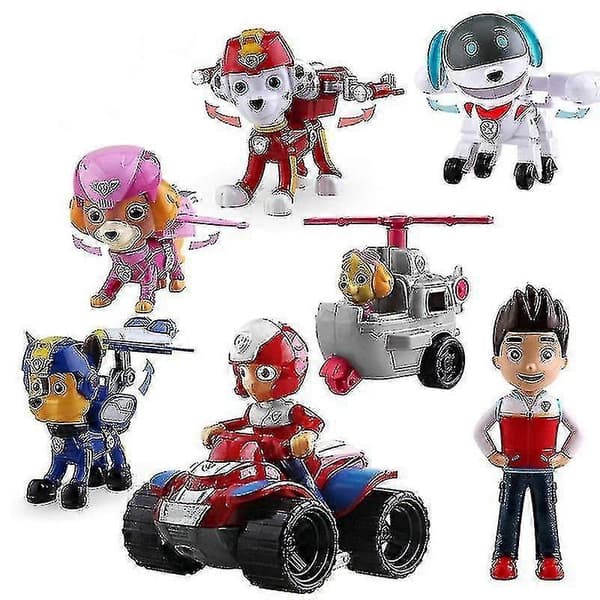 Hund/Valp Patruljebil Actionfigur Leke -ys