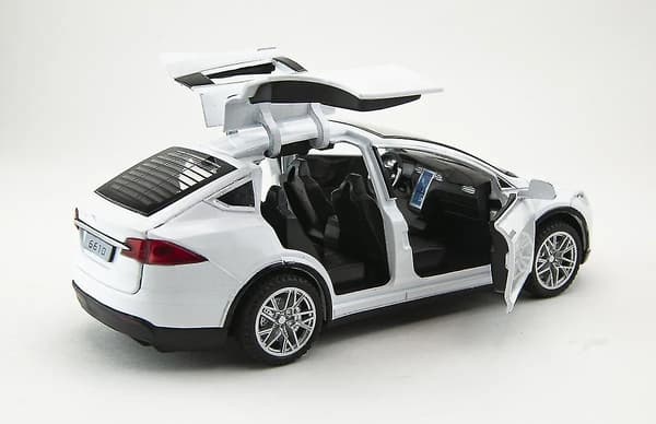 2024 Tesla Model X SUV Legetøjsbil i Metal, Børnegave