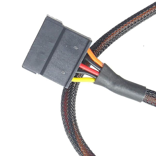 Lille 6p til Splitter 15p SATA Strømkabelledning til Vostro 3650 3653 3655 Desktop Computer Hdd Ssd P