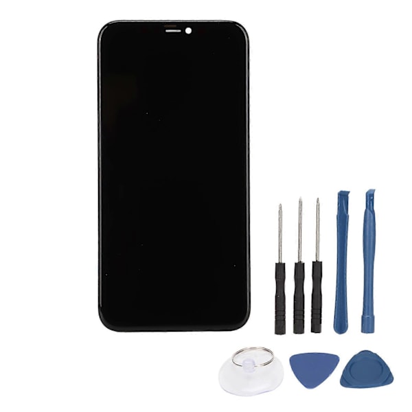 Skärmbyte för Telefon Komplett Kit Montering LCD Display Touch Screen med Verktyg för IPhone XR