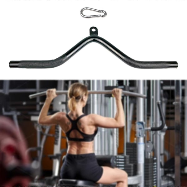 LAT Pull Down Bar Træning Skridsikkert Greb Stål Styrketræningshåndtag