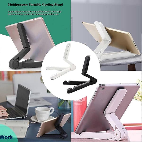 Justerbar Tablet Stand, Desktop Tablet Stand Multi-vinkel Bærbar Stand Til Tablets