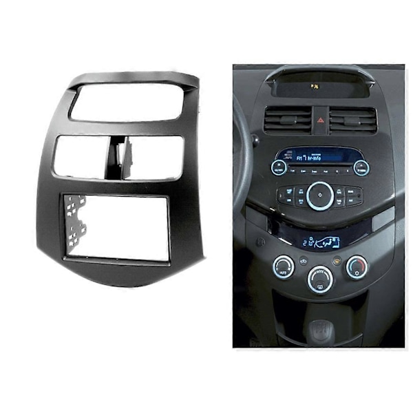 Bilradio Fascia Stereo Trim Dash Kit För CHEVROLET Spark (M300) 178*102mm
