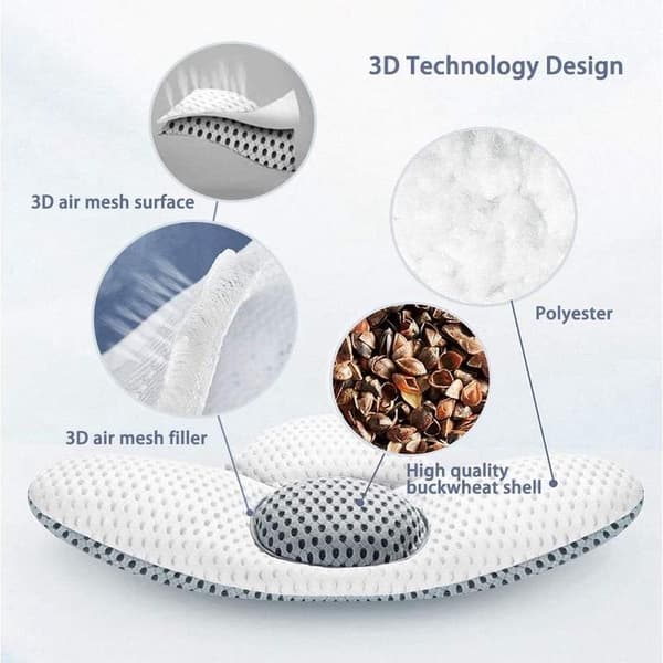 Lumbar Pillow for Bed, Back Pillow Supports Sleeping Pillow Triangular Lumbar Pillow for Back, Filling and Support Can Relieve Sleep and Waist Discomfort