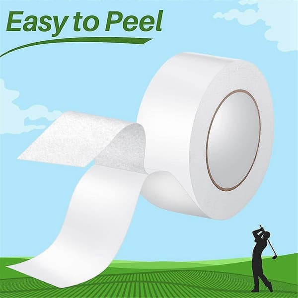 Golf Grip Tejp Rulle 50M för Golfklubbor Grip Installation, Golf Grip Strip Multifunktionell Putter Ac