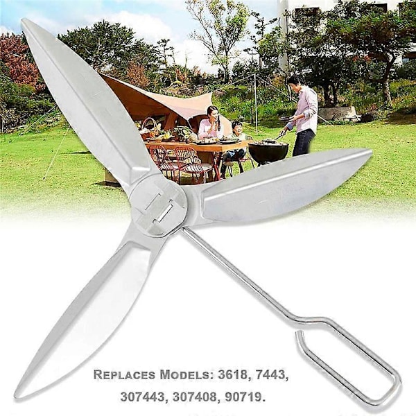 18-1/2-tums Grills One-Touch Rengöringssystem Kit, för 7443 90719 Kolgrill/Kittelgrillar Ersättning