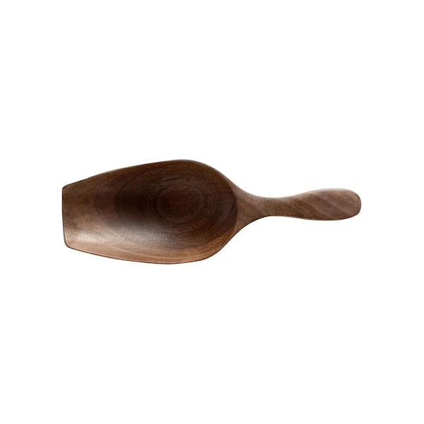 Kaffebönor Skop Spade Svart Valnöt Helträ Gräva Kaffebönor Skop Tesked Wo