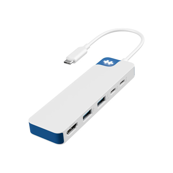 Hyper HyperDrive Flex 5-porters USB-C-hub, blå | Hyper