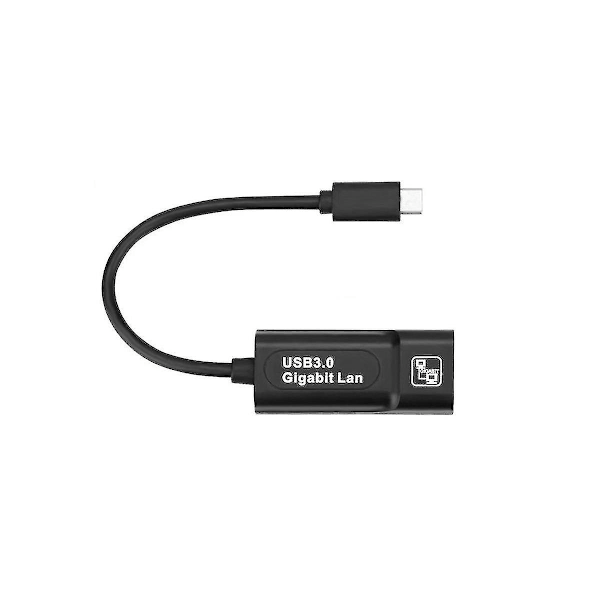 Typc C 3.0 Rj45 10/100/1000 Mbps Lan Ethernet Adapter Nettverkskort Til Rj45 Lan Ethernet Adapter For