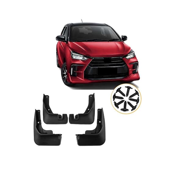 Bilskärmar för Agya 2023 Mudguard Mud Flap Guard Splash Mudguards Biltillbehör