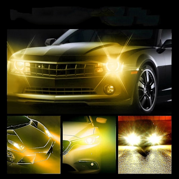 H3 100W Suurteho Cree Led 3000K Keltainen Sumuvalo Ajo Polttimo Drl