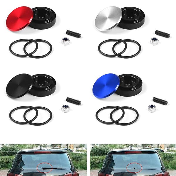 Bagagerudevisker Kit Plug Cap til -3 Serie Kompakt E46/5 Hatchback 2000-2004