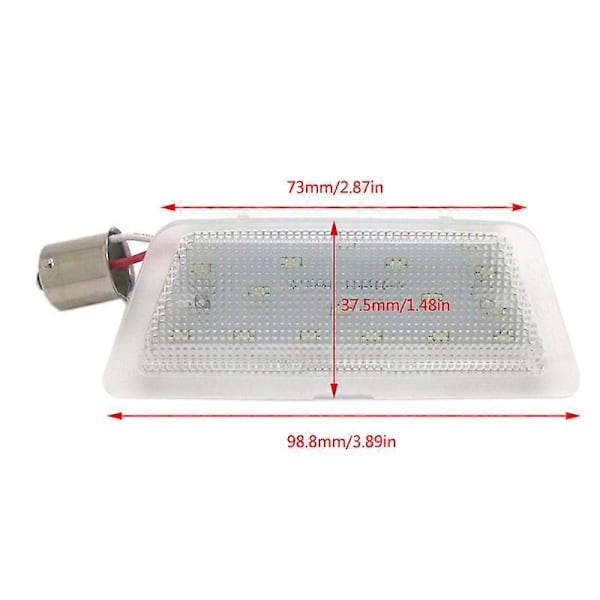 1X LED Nummerpladelygte til G 98-04 Bil Nummerpladelys