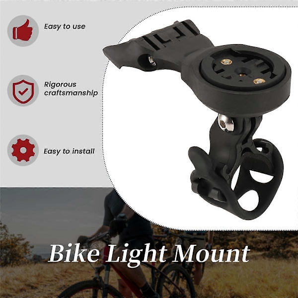 Cykelstyr Frempind Computer Mount Support til Garmin Bryton Wahoo Giant med Lys Kamera Cykel M