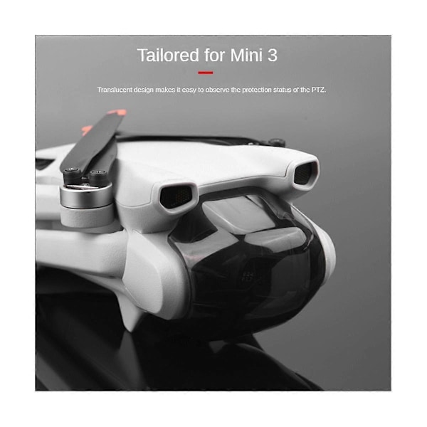 Linsebeskyttelsesdæksel til Gimbal til Mini 3 Pro - Beskyttelseshætte til Visionssensor - Alt-i-én-dæksel til Mini 3 Linseblænde