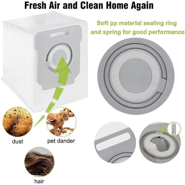 Reservedeler for IRobot Roomba I7 I7+ I3 I3+ I4 I4+ I6 I6+ I8 I8+ J7 J7+/Plus E5 E6 E7 Støvsuger Tilbehør