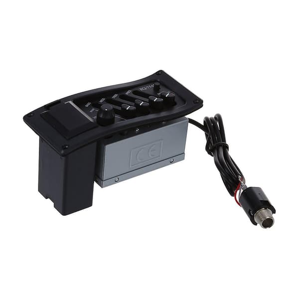 Gitarrförförstärkare Equalizer EQ 4-bands EQ Förförstärkare Akustisk Piezo 7545r