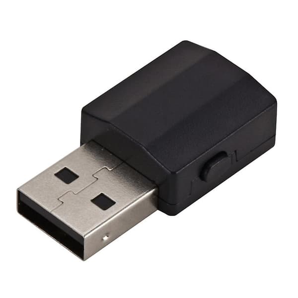 2 i 1 USB Bluetooth-kompatibel 5.0 Audio Transmitter Receiver Adapter til TV/Bil/Computer JIKAIX