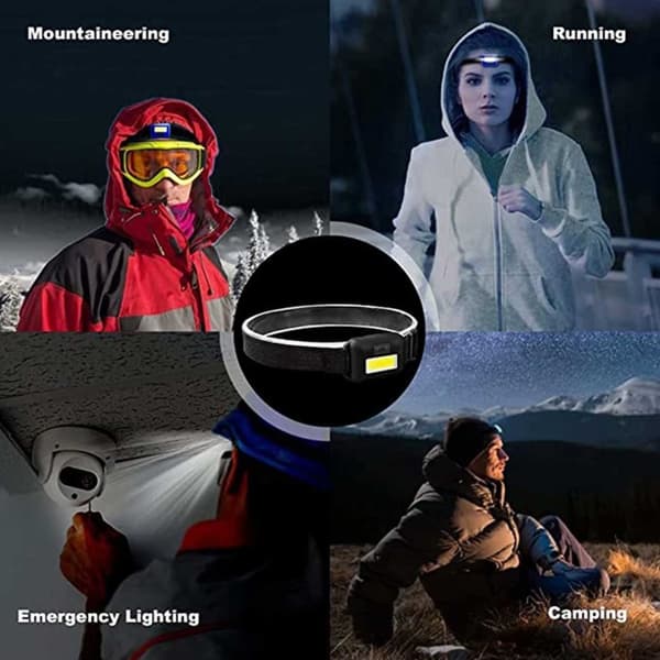 Mini LED-otsalamppu COB Kevyt