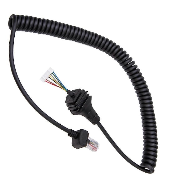 8-stifts HM-152 Handhållen Radiohögtalarmikrofon PU-kabel för ICOM IC-2820H IC2825E Walkie Talkie