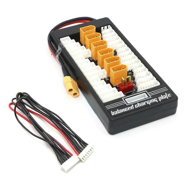 Multi 2S-6S Lipo Parallelbalanceringskort XT60 Stik til RC Batterioplader B6AC A6 720I Cha