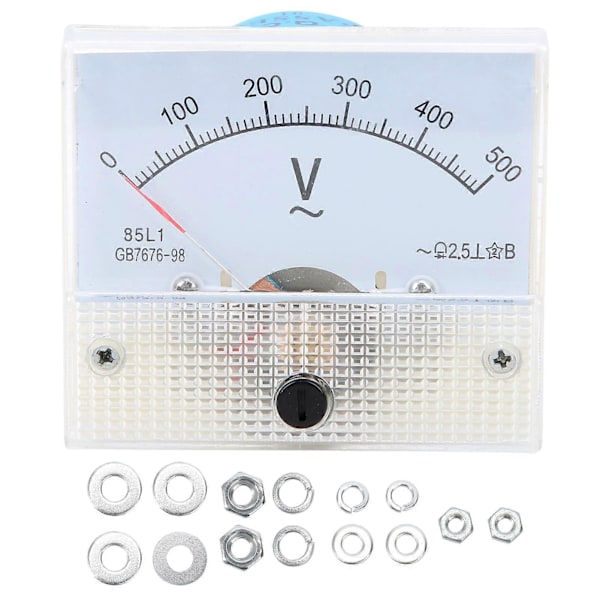 85L1 AC0?500V Osoitin AC Volttimittari Otsikko Sähköinen Jännitteen Mittauslaite Työkalu