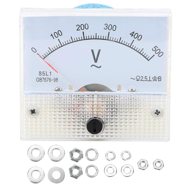 85L1 AC0?500V Pointer AC Voltmeter Header Elektrisk Spændingsmåler Værktøj