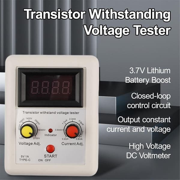 Igbt Spänning Kapacitet Transistor Tester Diode Mos Triod Led Spänning Kapacitet Testverktyg 120-270