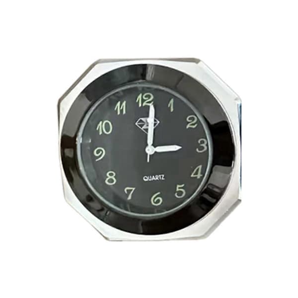 Motorcykel Ur Vandtæt Montering Quartz Ur Lysende Ur til 22-28mm Styr Styling B