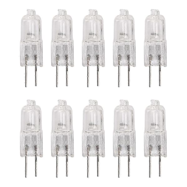 10-pack G4 Halogenlampor 10W Varmvitt Ljus