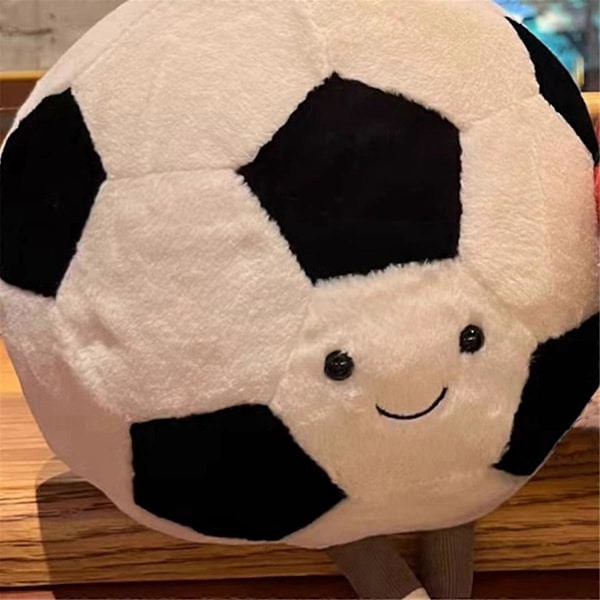 Fodbold Sjov Sports Plyslegetøj Plysdukker Børnegave Dukke Fodbold 45cm