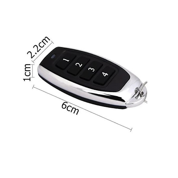 Ata Ptx5 Ptx-5 Garagedörrfjärrkontroll Triocode Gdo Ptx-5v1 Ptx-5v2 Gdo 11v1/6v3/6v4/7v2/7v3/8v3/9v2/9v3 433mhz Rullkod