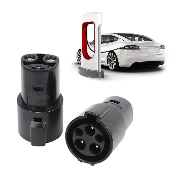 Latausadapteri Pikalatausmuunnin Model Y S X 3 Sähköajoneuvolle