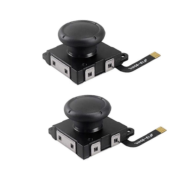 2 KPL Hall-efektin joystick-kytkin/Lite/OLED Joycon analoginen peukalo-ohjain, ei ajelehtimista, Hall-sähkömagneetti