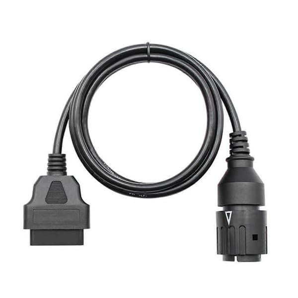 For D Kabel 10 Pin Adapter Til 16Pin OBD2 Skanner Forlengelseskabel
