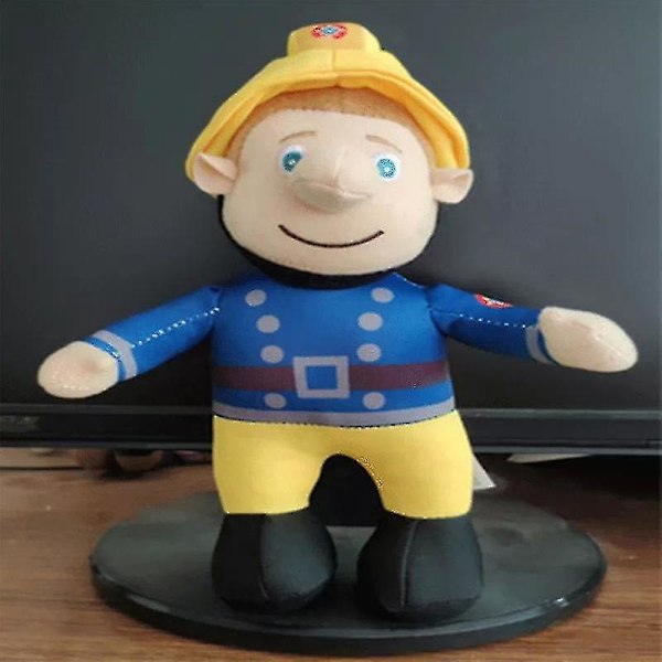 Brannmann Sam Plussj-leketøy Brannmann Myk Stoffdyrdukke 25cm Figur Barn Julegave