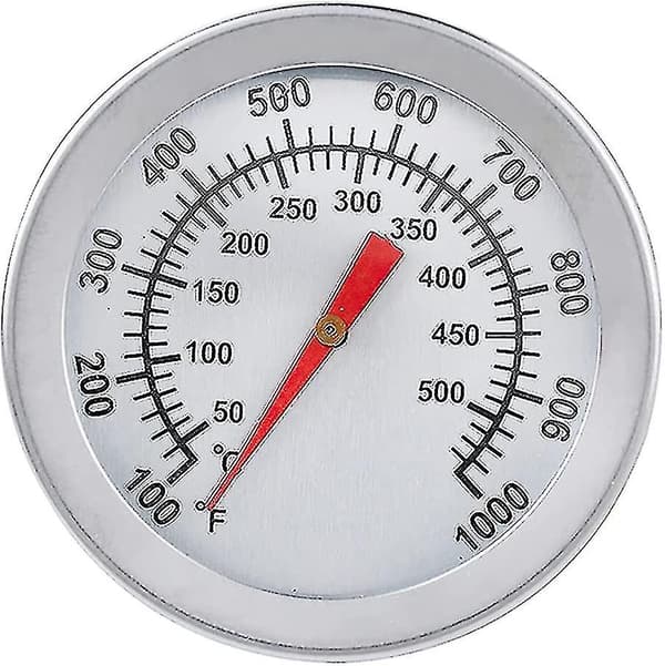 BBQ Termometer, Rustfrit Stål Ovn Termometer Max 500c/1000f Analog Display Termometer